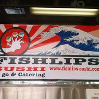 Photo taken at Fishlips Sushi Truck by Neha W. on 3/6/2012
