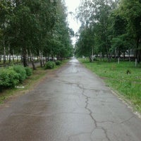 Photo taken at Аллея вдоль Московского проспекта by Денис Б. on 6/1/2012
