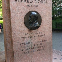 Photo taken at The Nobel Monument by Paul W. on 5/28/2012