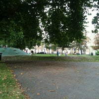 Photo taken at London Fields Playground by Noam Y. on 8/6/2011