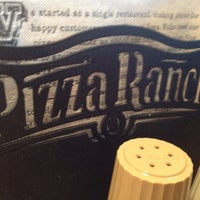 Photo taken at Pizza Ranch by Kayte C. on 6/10/2012