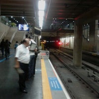 Photo taken at Estação Largo Treze (Metrô) by Adriano R. on 8/30/2012