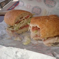 Photo taken at Jersey Mike&amp;#39;s Subs by Sarah A. on 2/3/2012