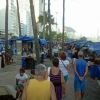 Photo taken at Feirinha de Artesanato de Copacabana by Moises A. on 1/21/2012