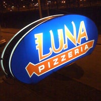 Photo taken at Pizzeria Luna by Helena on 2/5/2011