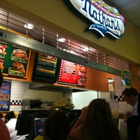 Photo taken at Nathan&#39;s Famous by Amber L. on 5/26/2012