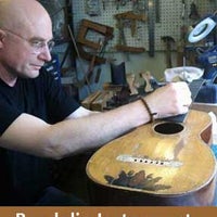 Photo taken at Randolin Music Store and Guitar Repair by Nowa C. on 4/4/2012