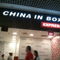 Photo taken at China in Box by Victor L. on 7/28/2012