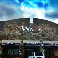 Photo taken at Waza Sushi &amp; Robata Grill by Quentin D. on 5/30/2012