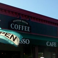 Photo taken at Custom House Coffee by Mike T. on 7/30/2012