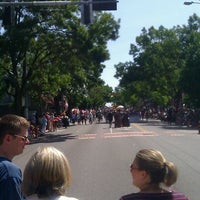 Photo taken at Wallingford Kiddie Parade by Russell B. on 7/7/2012