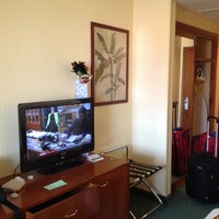 Photo taken at Courtyard by Marriott Airport Hotel Rome by Zak D. on 2/17/2012