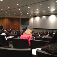Photo taken at 714 Hunter West Lecture Hall by Adrian T. on 2/16/2012