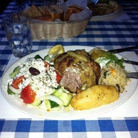 Photo taken at Simpatico Greek Restaurant by Kris K. on 7/2/2011