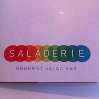 Photo taken at Saladerie Gourmet Salad Bar by Murillo O. on 2/4/2012