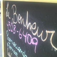 Photo taken at Le Bonheur by Mariano C. on 9/6/2012