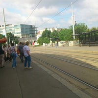 Photo taken at Strašnická (tram) by Gerardo v. on 6/21/2012
