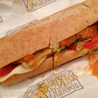 Photo taken at Which Wich? Superior Sandwiches by Damien F. on 6/21/2012