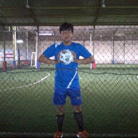 Photo taken at Global Futsal by Teguh S. on 1/14/2012