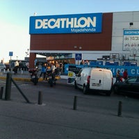 Photo taken at Decathlon Majadahonda by Mónica D. on 1/3/2012