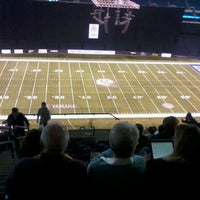 Photo taken at 2012 Bands of America Grand National Championship by Elizabeth M. on 11/12/2011