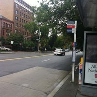Photo taken at WMATA Bus Stop #1002877 (S2, S9) by Coco M. on 9/28/2011