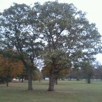 Photo taken at Clapham Common West Side by Drew R. on 10/13/2011