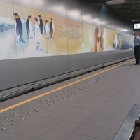 Photo taken at Metro Line 6 (MIVB / STIB) by Trung-Nghia N. on 5/25/2012