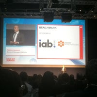 Photo taken at IAB Forum 2010+2011 by FABRIZIO S. on 10/13/2011