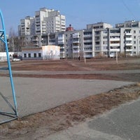 Photo taken at Стадион шк.#48 by Viktor P. on 4/21/2012