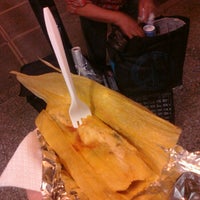Photo taken at Señora Julia&#39;s Tamales Stand by djnessnyc on 9/3/2011