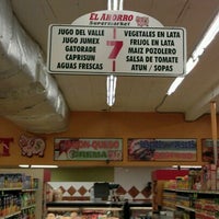 Photo taken at El Ahorro Supermarket # 6 by Oscar B. on 4/6/2012