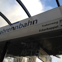 Photo taken at U Trabrennbahn by Diane G. on 1/20/2012