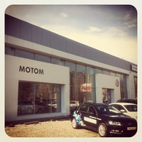 Photo taken at Volkswagen Мотом by Alexander K. on 4/24/2012