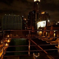 Photo taken at Solo Open Roof Bar N Swimming Pool by Ine R. on 1/3/2012