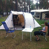 Photo taken at Campingplatz Krossinsee by Roy A. on 8/5/2012