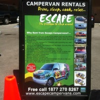 Photo taken at Escape Campervans by Jonas K. on 8/16/2012
