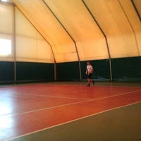 Photo taken at Теннисный центр «Ланской» by Nikita K. on 5/9/2012