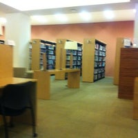 Photo taken at Biblioteca by David J L. on 3/6/2012