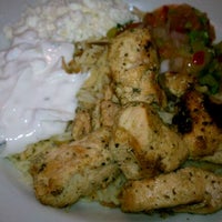 Photo taken at Yamas Mediterranean Grill by Alison M. on 5/11/2012