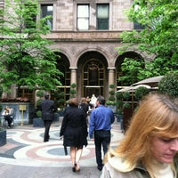 Photo taken at The New York Palace courtyard by Joseph U. on 5/5/2012