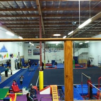 Photo taken at High Sierra Gymmastics by Esther P. on 3/7/2012