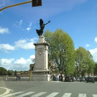 Photo taken at Lungotevere Gianicolense by Marco L. on 4/21/2012