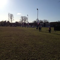 Photo taken at Cobham Rugby Club by Andrew S. on 2/19/2012