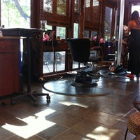 Photo taken at The Upper Hand Salon: River Oaks by Sara E. on 5/24/2012