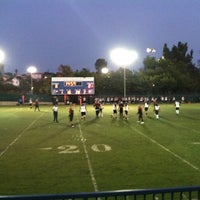 Photo taken at Salesian High School Football Field (Keegan Stadium) by Jennifer L. on 8/19/2012