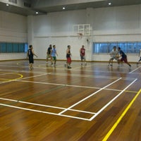 Photo taken at Sport Hall JGC Building by Shandy K. on 3/15/2012