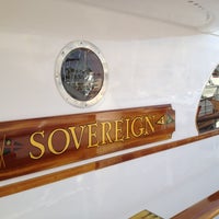 Photo taken at The Sovereign Motor Yacht by Kevin B. on 5/25/2012