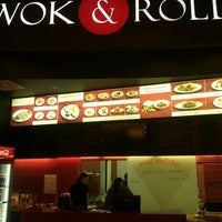 Photo taken at Wok &amp; Roll by Dijana on 9/24/2011