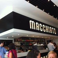 Photo taken at Macchiato Espresso Bar by Adriano T. on 8/16/2012